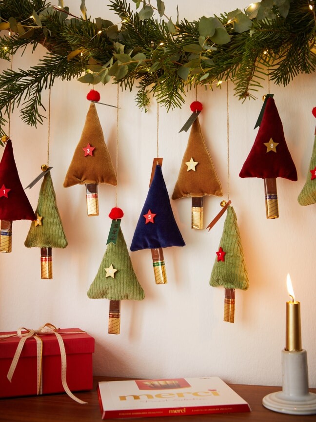 Kerstboom adventskalender